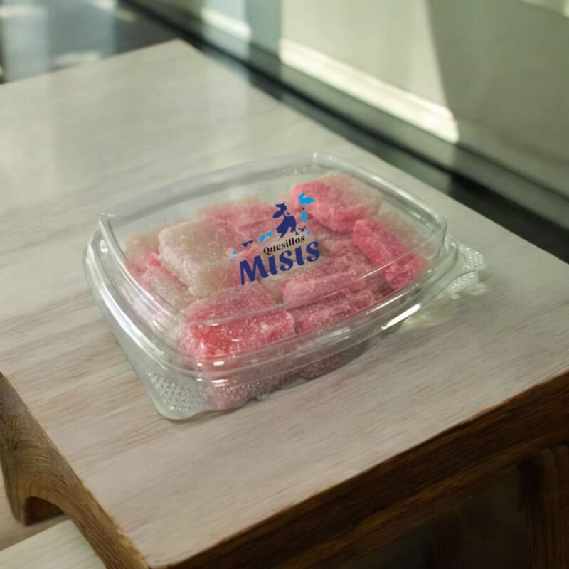 Caja de bocadillos 2 colores (30 unidades)