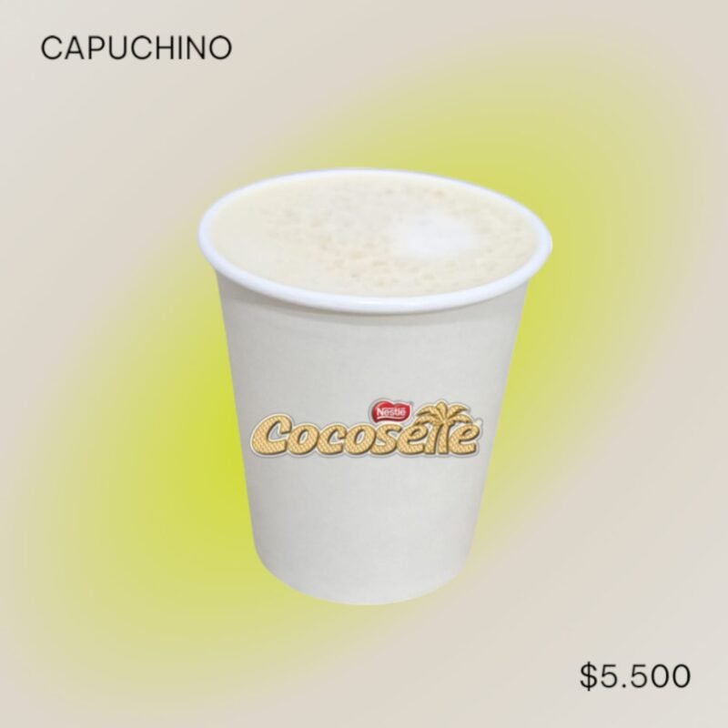 Capuchino Cocossette –  vaso (7 oz) – Edición Limitada