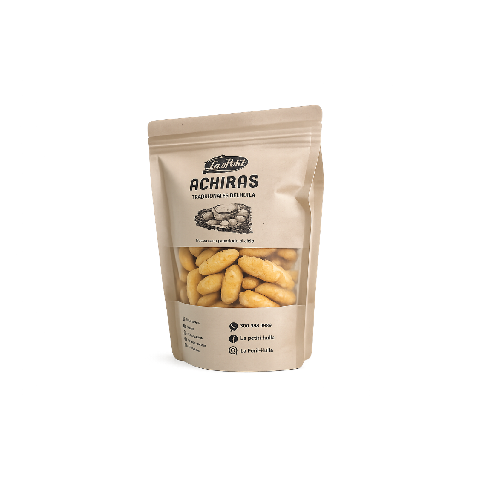 Achiras La Petit Huila Paq. 140 g Aprox. 55 unds.