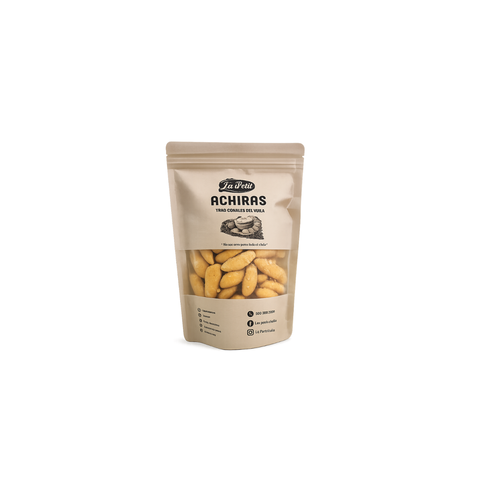 Achiras La Petit Huila Paq. 60 g. Aprox. 25 unds